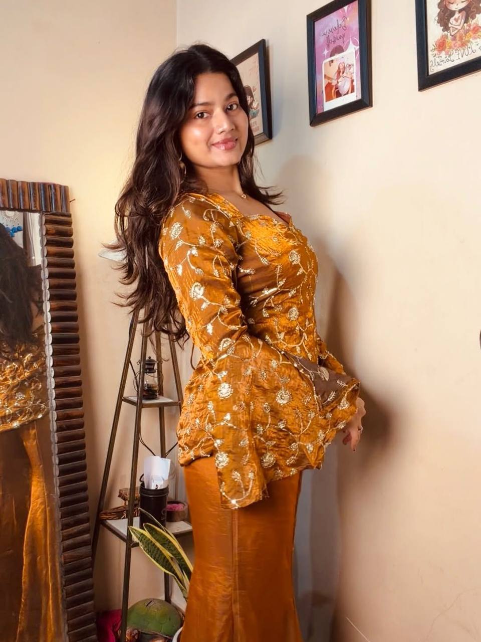 DESIGNER SEQUENCE EMBROIDERY WORK SUIT